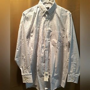 NWT Men's Arrow Classic Fit Dress Shirt, Size 15 32/33